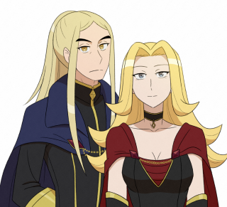 Valén and Aya, my OCs for Hassel's parents